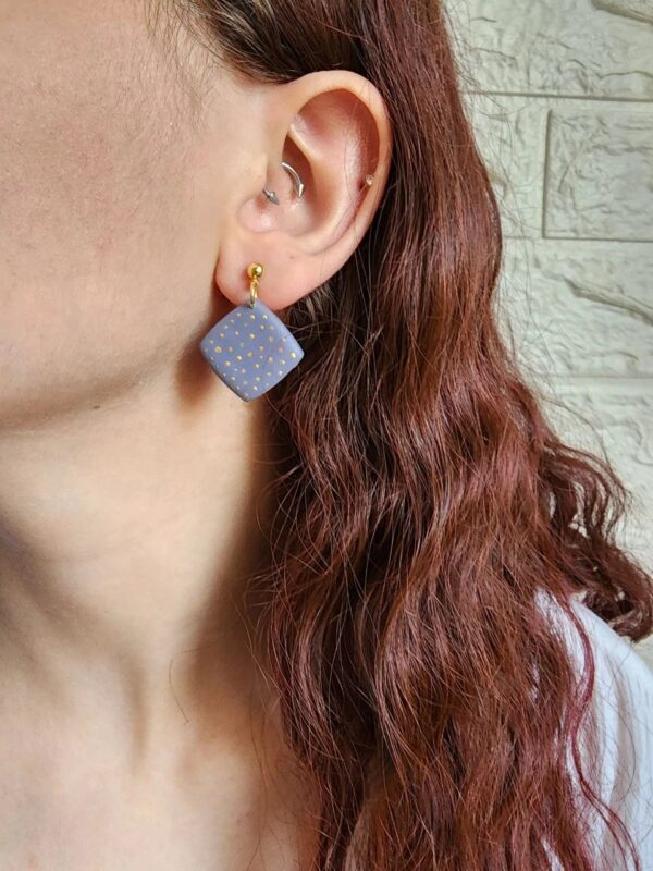 Blue Starry Earrings