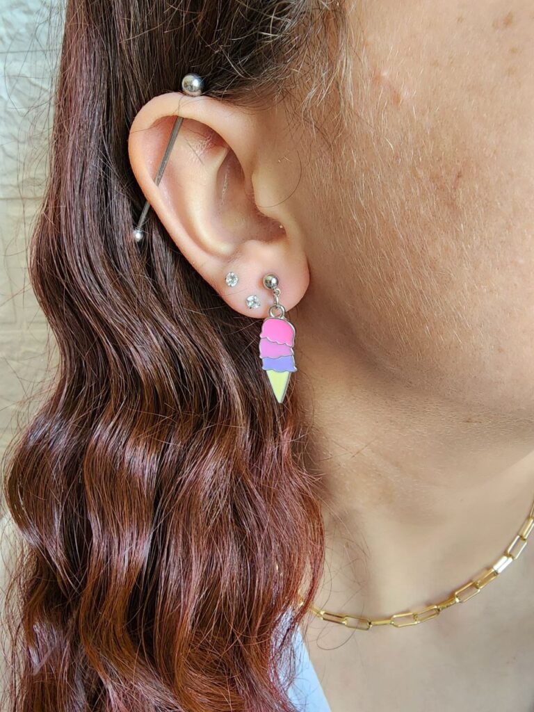 icecream earrings